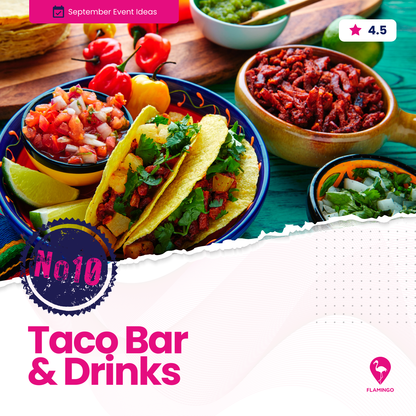 Taco Bar & Drinks | September Resident Events