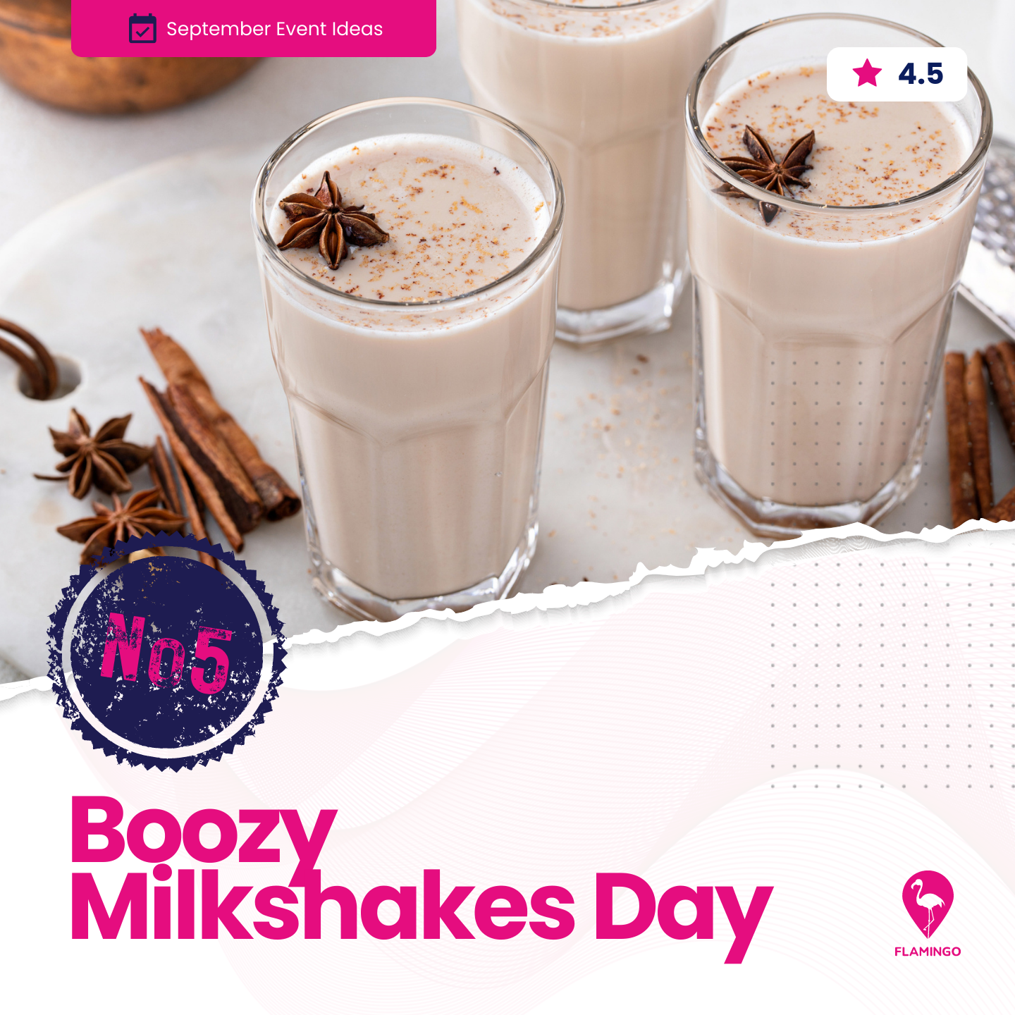 Boozy Milkshakes | September Resident Events