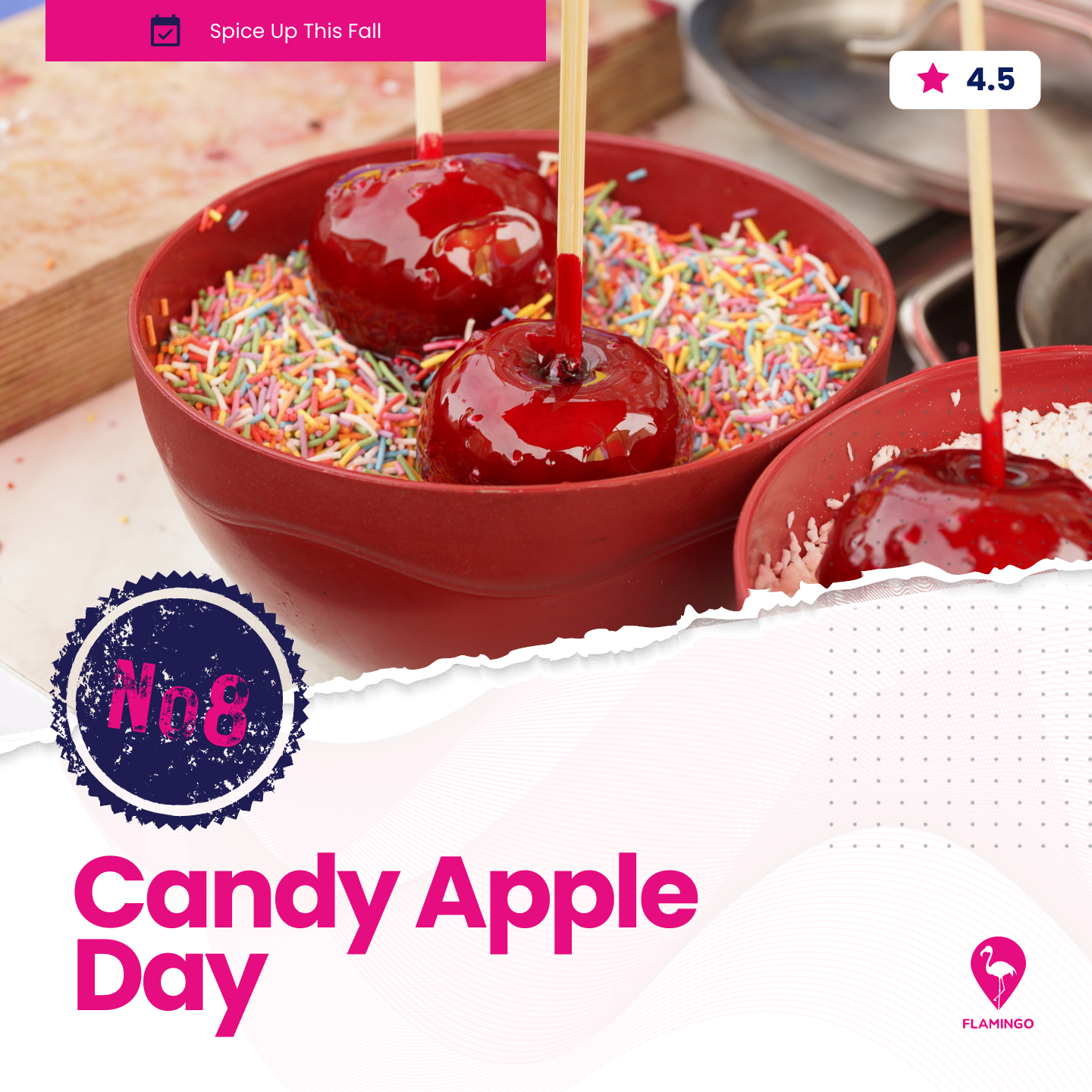 Candy Apples Day | Fall Resident Event Ideas