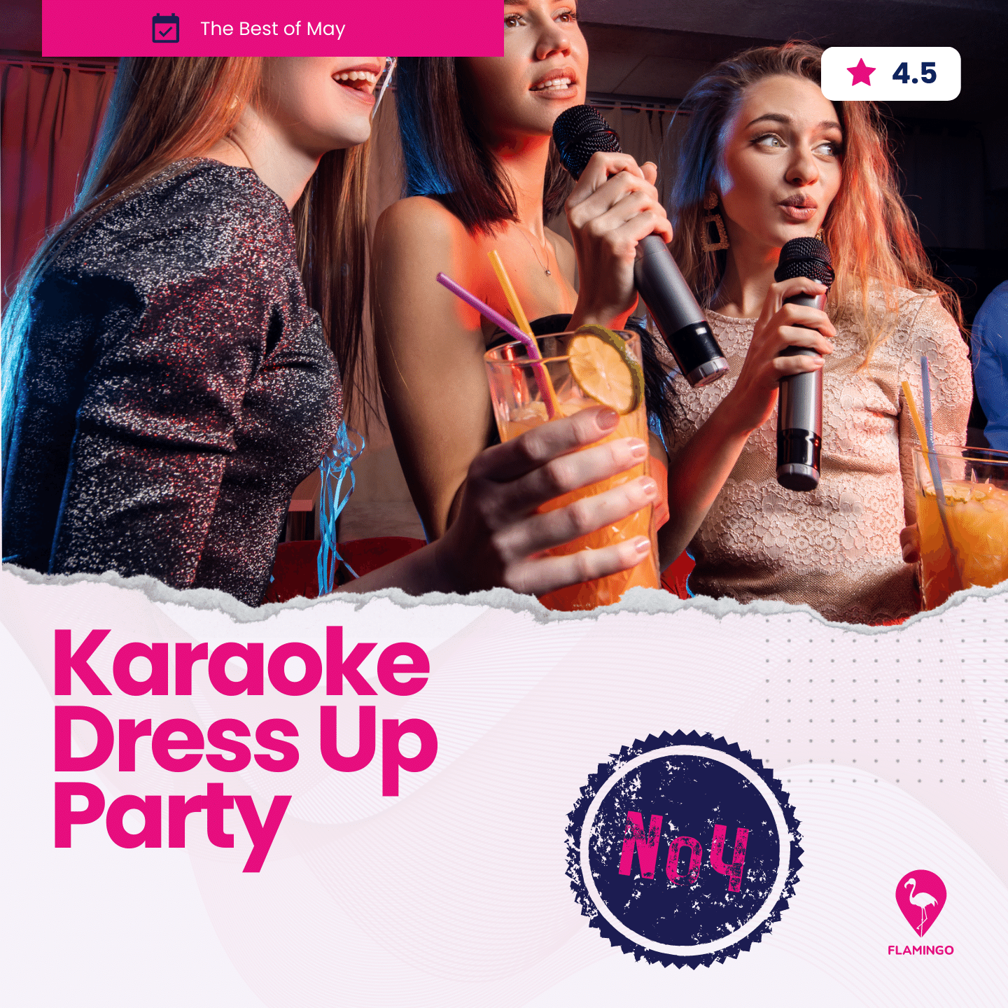 Karaoke Dress Up Party | Resident Event Ideas for May