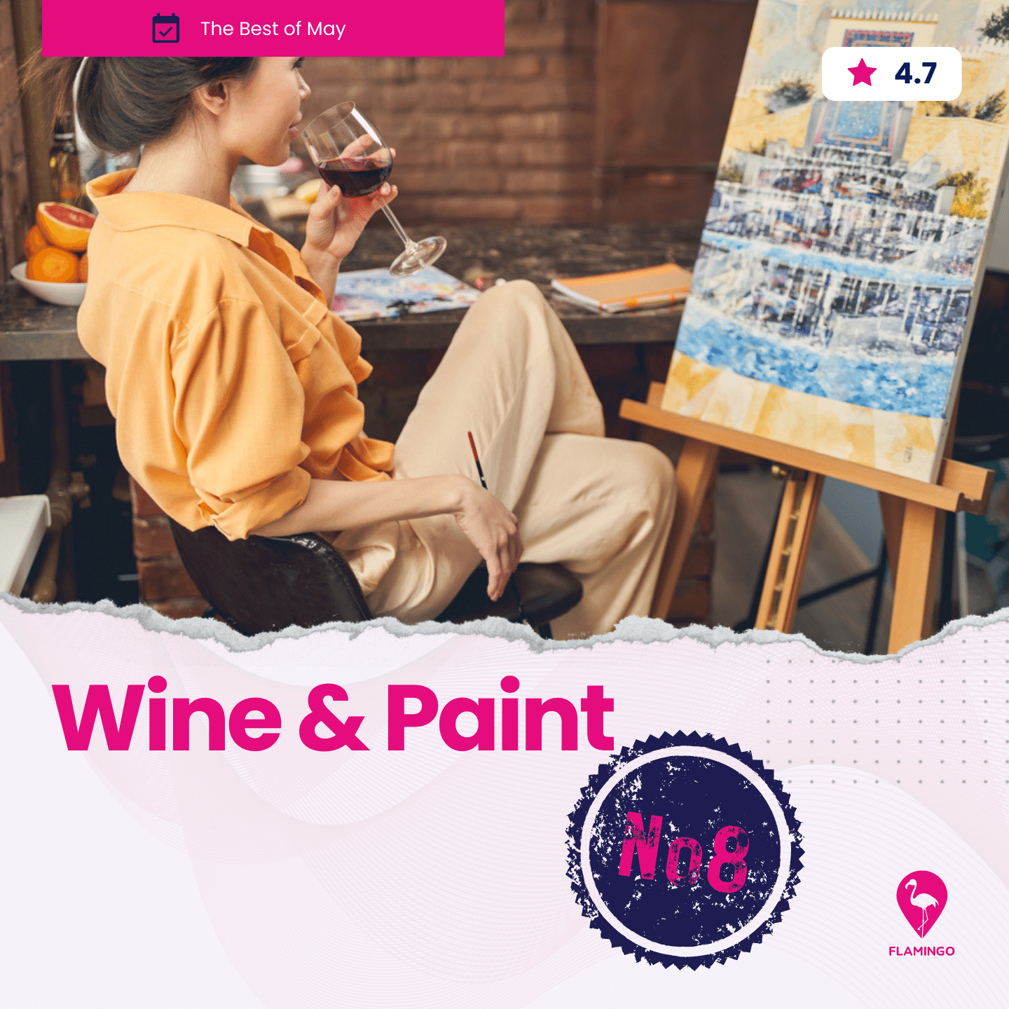 Wine & Paint | Resident Event Ideas for May