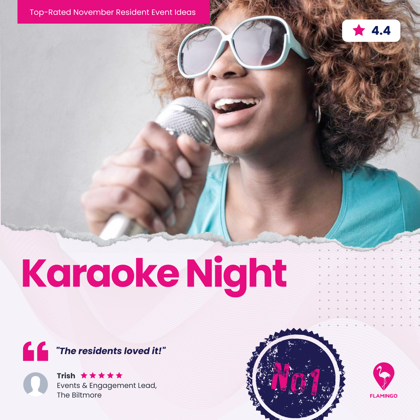 Karaoke Night | November Resident Event Ideas