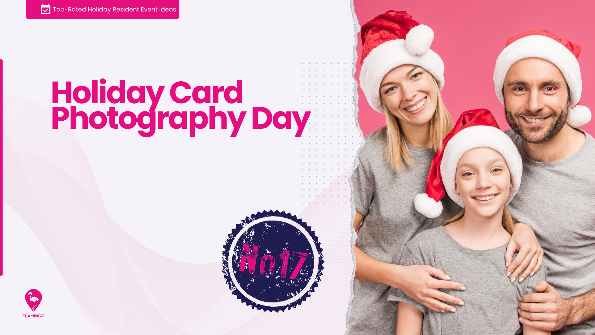 Holiday Card Photography Day Holiday Resident Event Idea