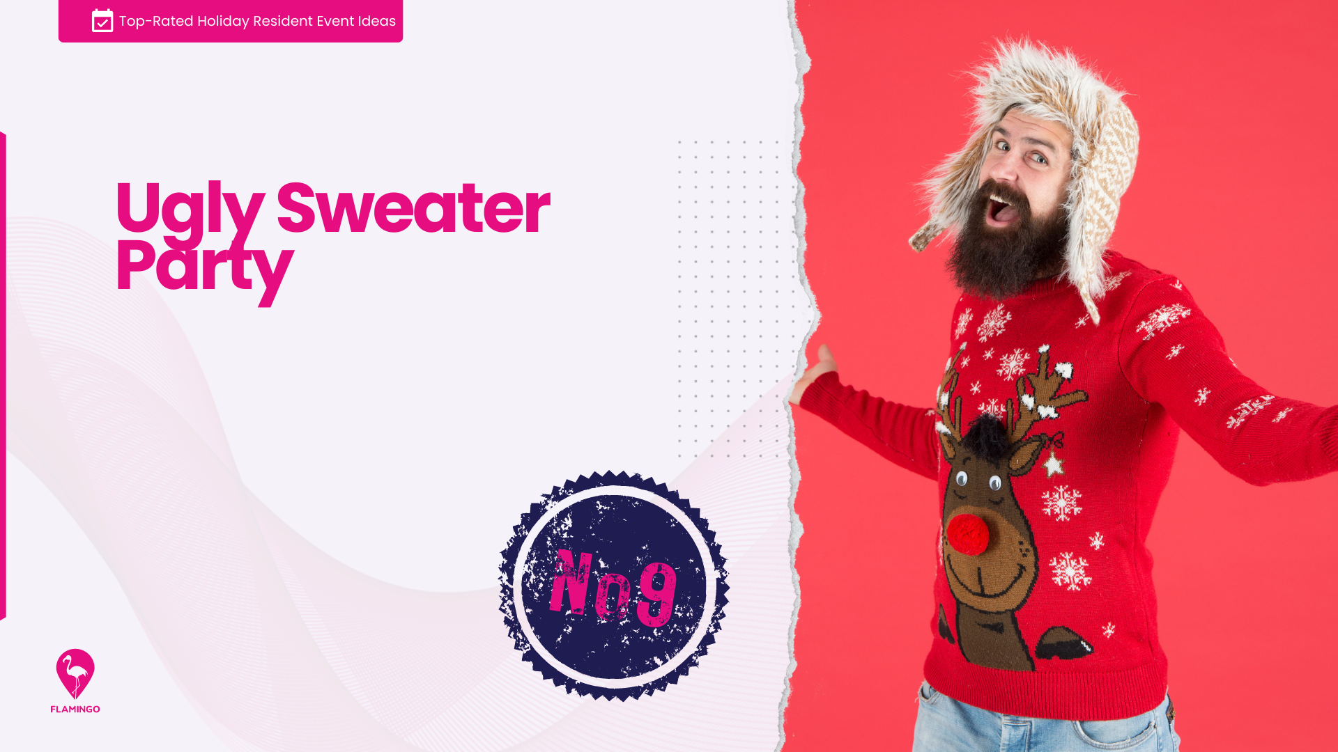 Ugly Sweater Party Holiday Resident Event Idea