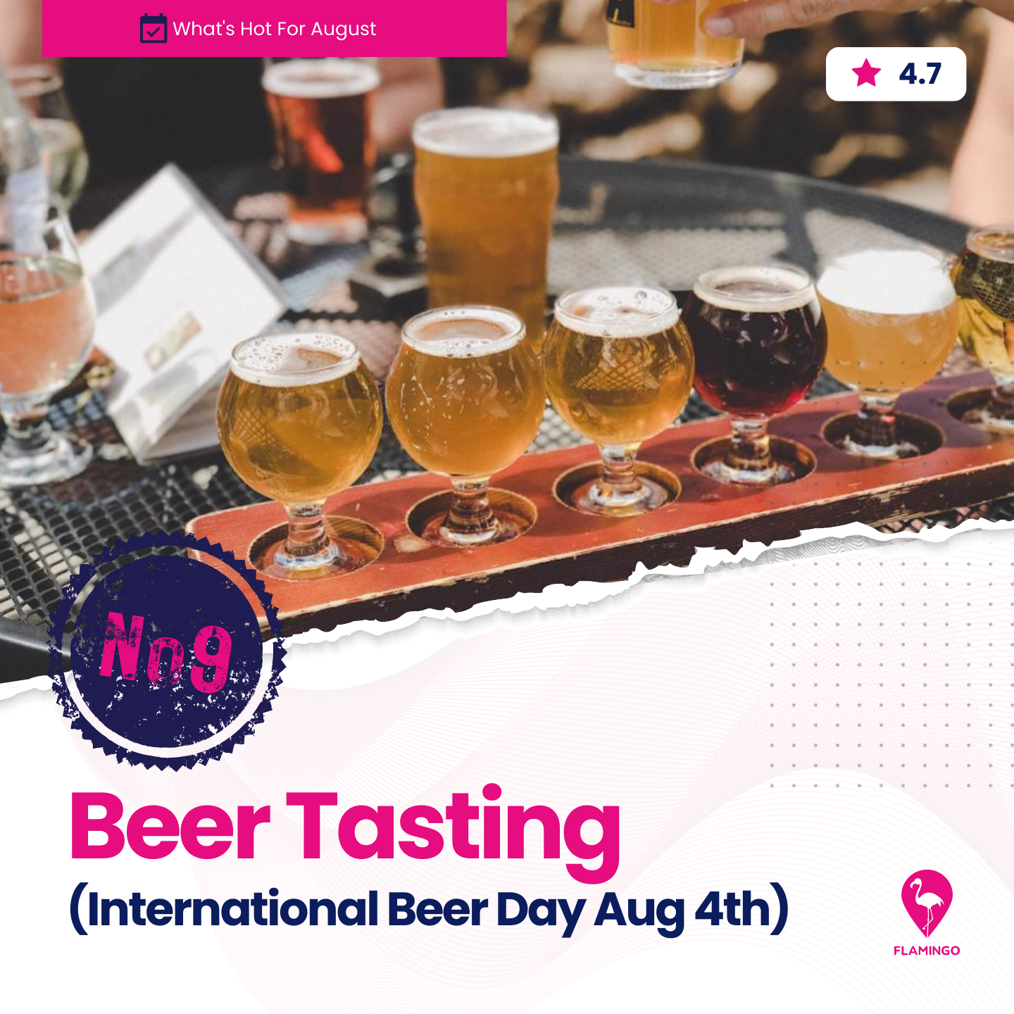 Beer Tasting | Resident Event Ideas for August