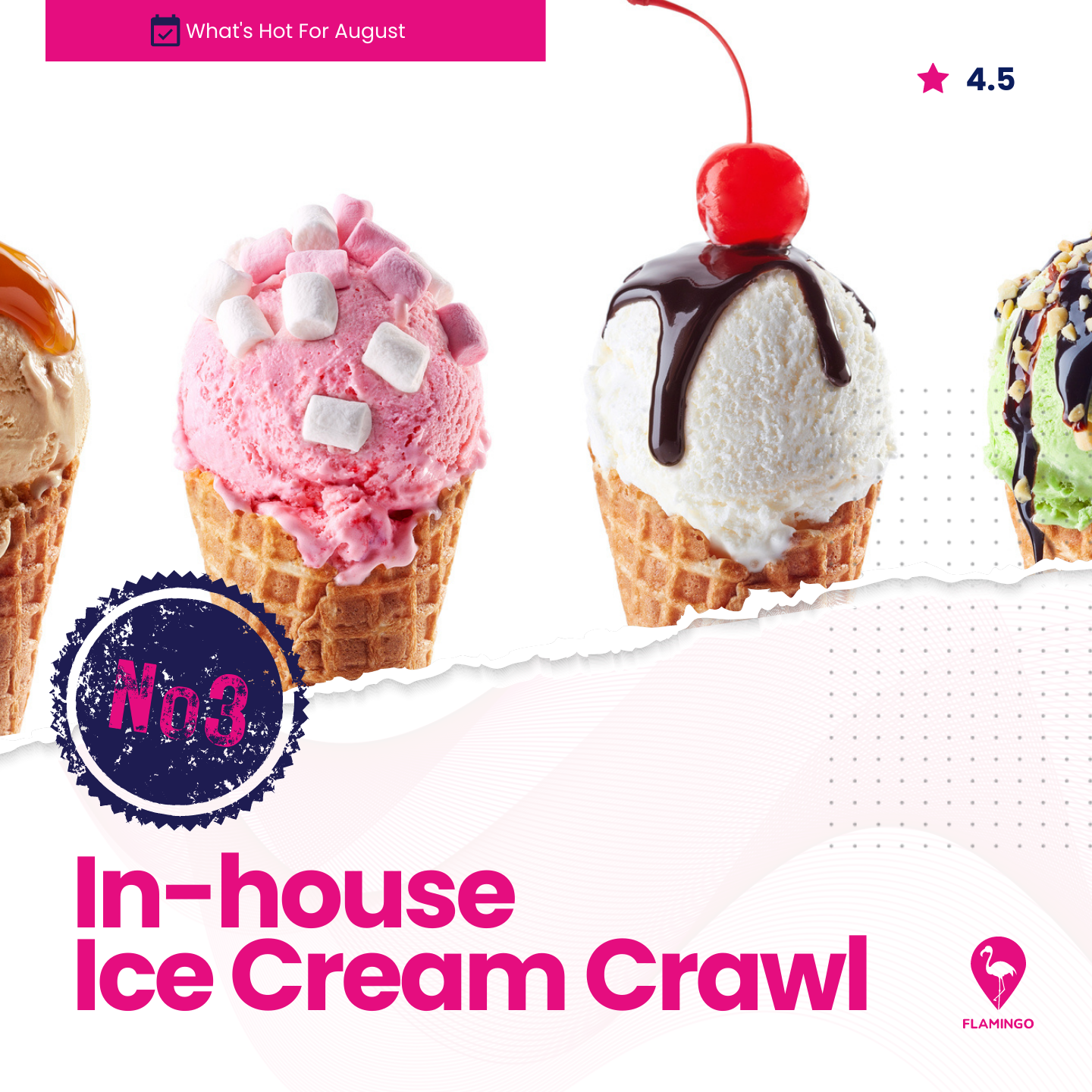 In House Ice Cream Crawl | Resident Event Ideas for August